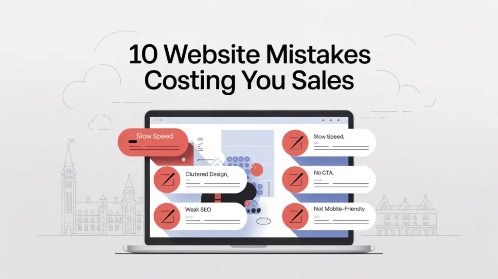 10 Website Mistakes Costing Your Business Sales 1