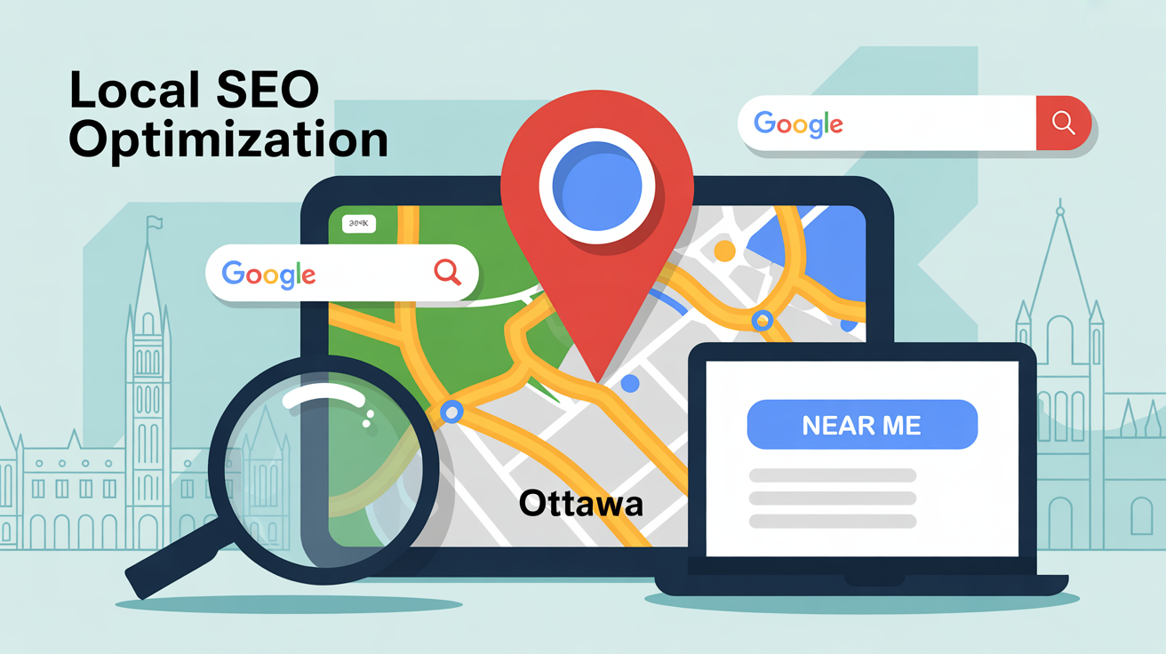 Easy website navigation and engaging design for Canadian service providers