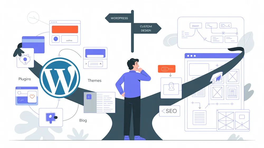 WordPress vs. Custom Web Design Canada